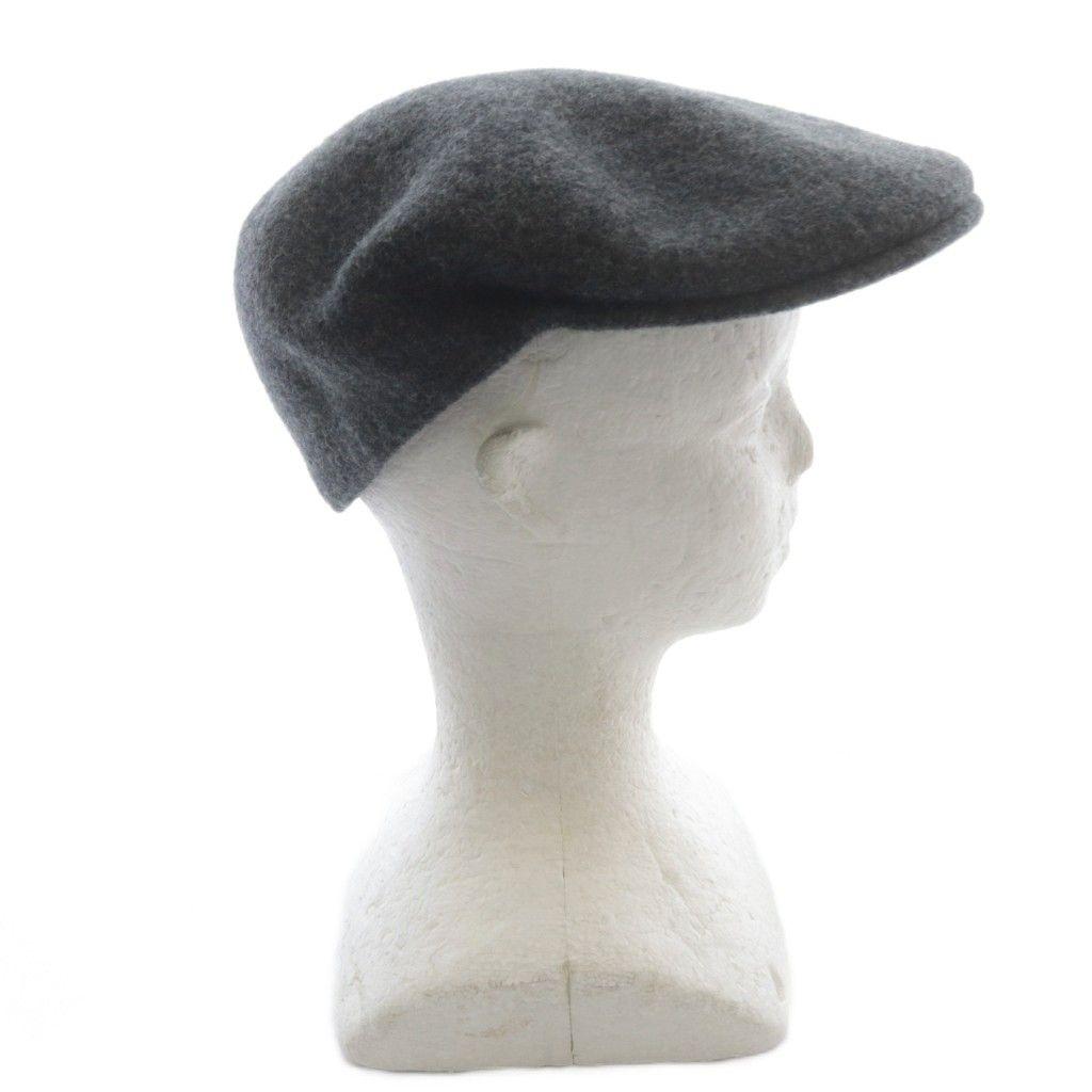Used KANGOL WOOL 504 Hunting Hat L Gray