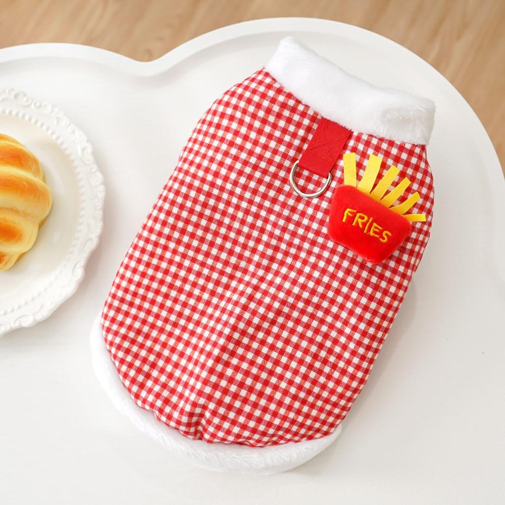 Autumn and winter pet cat dog clothes new dog supplies cat hat set teddy than the bear