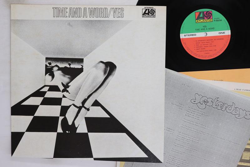 

LP Record YES Time And A Word P6523A ATLANTIC 1979 Japan Rock Used
