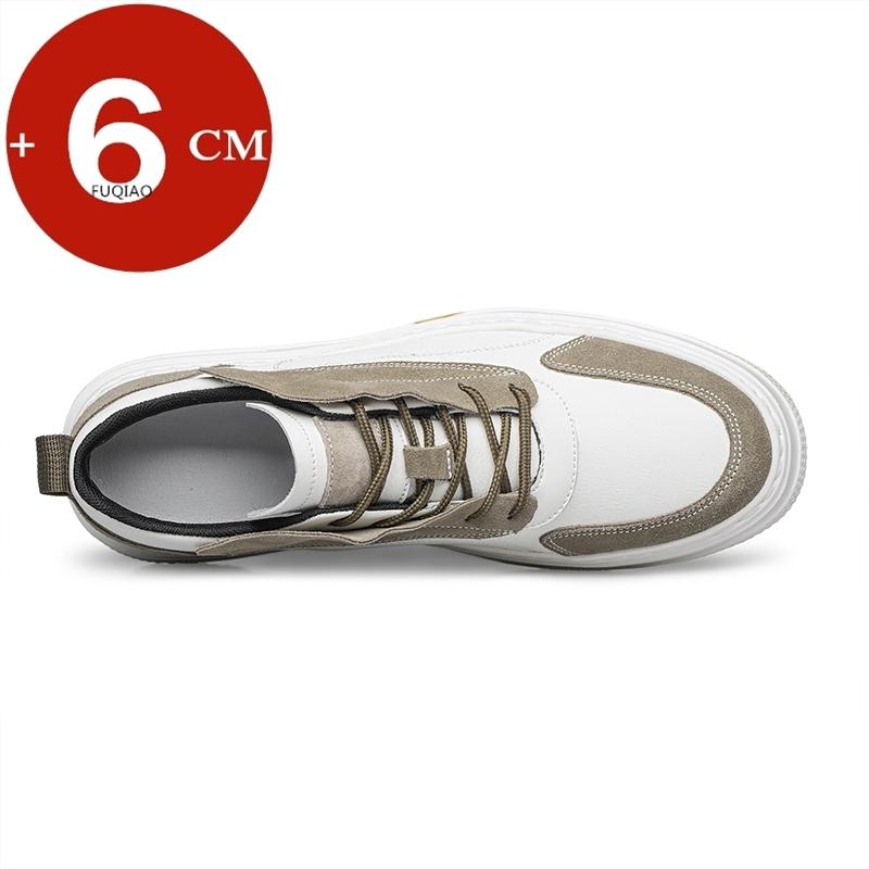 Fashion Big Size Men Elevator Shoes Breathable Casual Hidden Heels 6cm Height Increasing Sports Heighten Increase Sneaker Tenis for Man