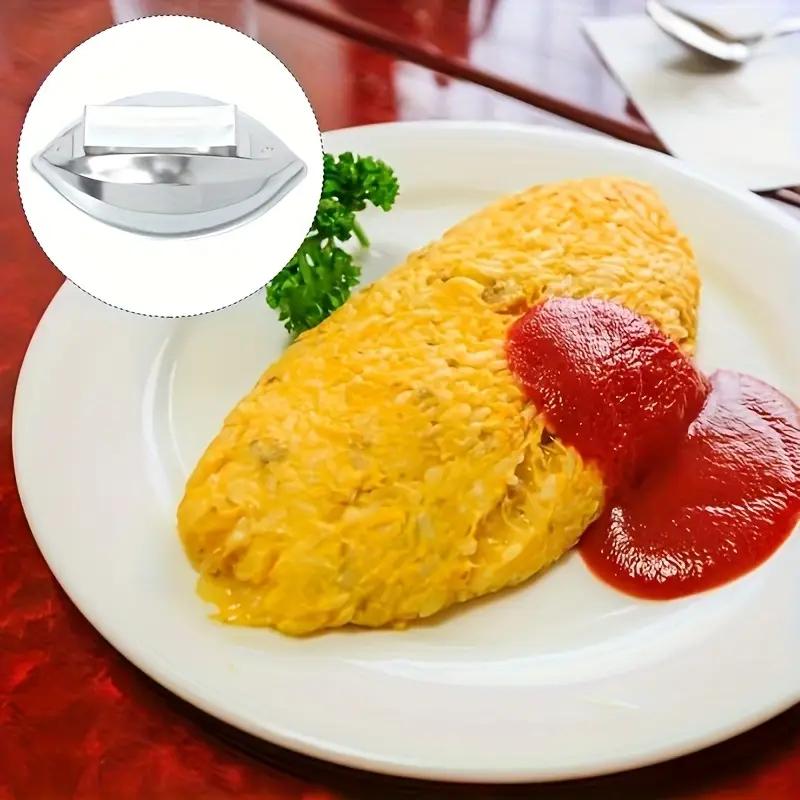 1PCS Stainless Steel Lava Egg Rice Mold Sandwich Papaya Pumpkin Rice Ball Mold with Handle