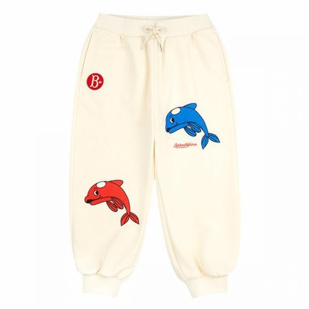 Bebe De Pino Kids Dolphin Training Pants Bp41pd332 Ivory/100