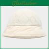 Soft Girl Solid Color Corduroy Fishtail Cap With Sun Protection For Spring And Autumn