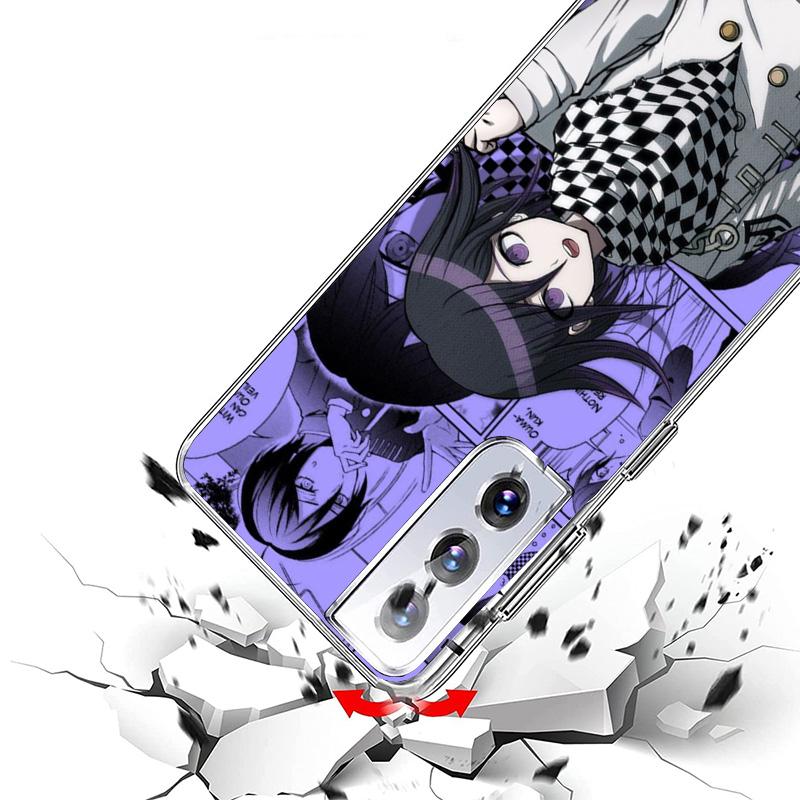 Danganronpa Kokichi Ouma Phone Case For Samsung Galaxy S24 S25 Edge S26 Ultra S23 S22 S21 Plus S20 FE + Personalized Print Cover