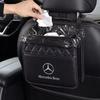 Car Seat Storage Bag Tissue Water Cup Pockets Stowing Tidying For Mercedes benz W203 W204 W205 W210 W211 W212 CLA CLS GLA GLE ML BH1