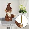 Santa Claus Aromatherapy Ornaments Guard Fairy Incense Burner Home Living Room Study Desk Decorations.