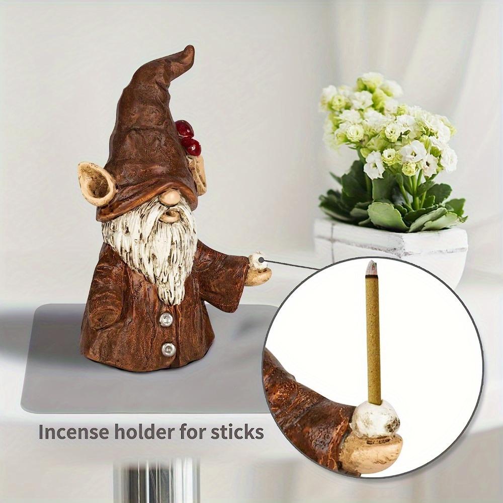 Santa Claus Aromatherapy Ornaments Guard Fairy Incense Burner Home Living Room Study Desk Decorations.