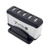Usb 7-Port Hub Powered With Ac Adapter Cable High-Speed Eu/Us Plug For Pc Laptop