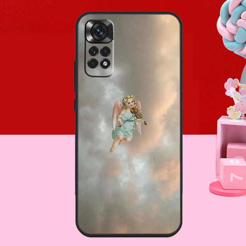 Renaissance Angel Aesthetic Case For Xiaomi Redmi Note 14 13 12 11 10 15 Pro Plus Redmi 15 C 10C 12C 13C 14C Soft Cover