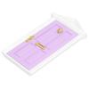 Mini Wooden Door Bright Color Vivid Details Smoother Edge Dollhouse Miniature Fairy Door for 1:12