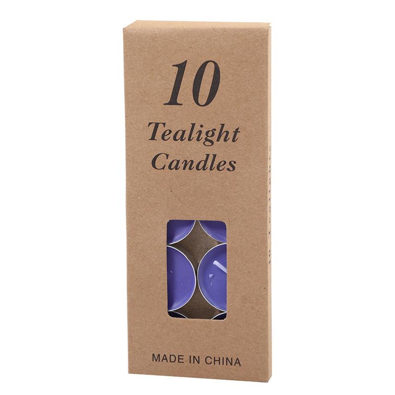 10 Round Aluminum Shell Butter Tea Wax Valentine's Day Marriage Proposal Plan Hotel Tea Insulated Hot Paint Small Candles