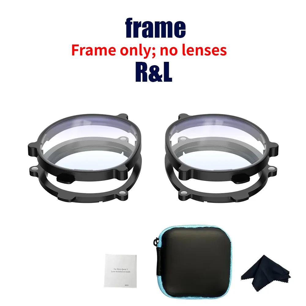 Magnetic Lens for Quest 3 Eyeglass Frames Anti-Blue Light Optical Lenses Protection VR Accessories for Oculus/Meta Quest 35