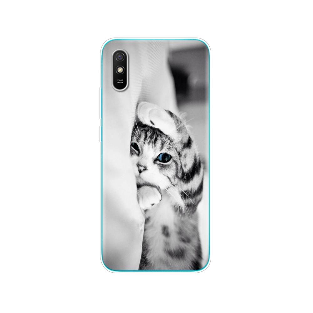 For Xiaomi Redmi 9A Case Silicon Back Cover Phone Case For Redmi 9A Soft Case 6.53 Inch Funds Etui Bumper Coque