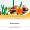 Levantador de tapas de frascos magnético con desespumador integrado y marcas de medición precisas. Duradero para suministros de enlatado en la cocina del hogar.