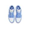 Air Jordan 1 Düşük UNC Bayan Spor Ayakkabı Mavi Üniversite-Mavi Beyaz AO9944-441