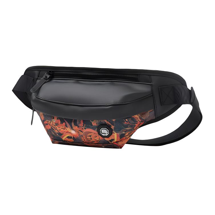 Li Ning Artificial Leather Fanny Pack Regular Unisex Orange ABLR012-3