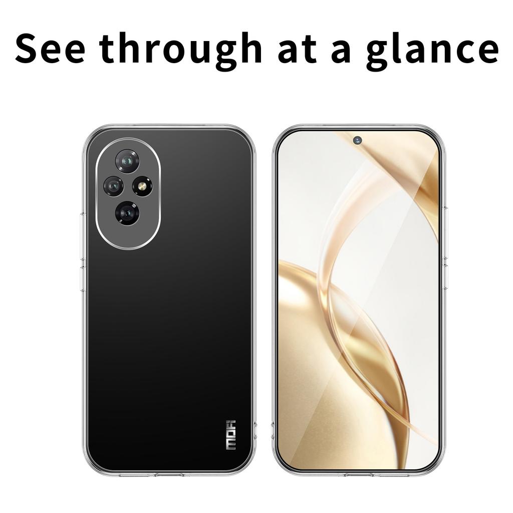 MOFI For Honor 200 Pro 5G Clear Case Shockproof Slim TPU Phone Cover