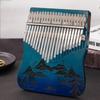 Kalimba Keyboard Music 17/ 21 Keys Solid Wood Professional Music Finger Piano Instruments Accessories Birthday Gift