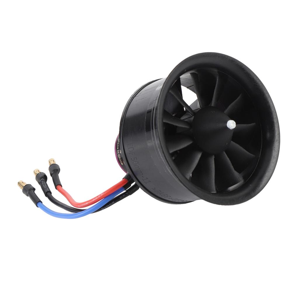 EDF 50mm 11 Blades Ducted Fan Electric Ducted Fan for RC Airplane Recommended Battery 5S 1800mAh 35C