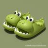 Cute dinosaur household non-slip thick-soled children's slippers for summer, for boys and girls EVA Open-toed outdoor sandals