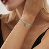 Natural Stone Bead Star-Shaped Pendant Bracelet, Suitable For Both Men And Women, Features Tiger Eye And Rose Quartz Beads, A Fashionable Accessory.