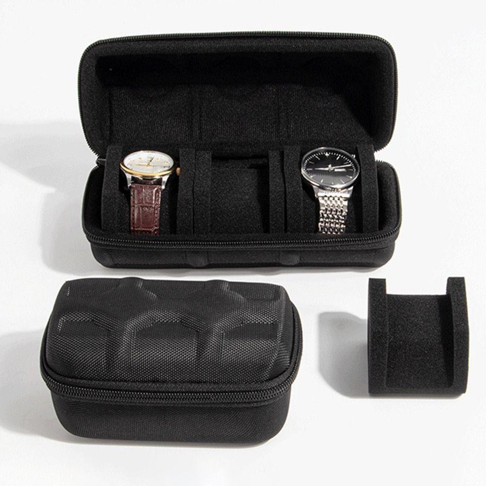 Shockproof Watch Box Organizer 1/2/3/4/5Slots Watch Storage Box Watch Display Holder Travel