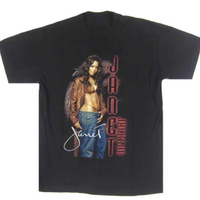 VINTAGE Janet Jackson T-Shirt, T-Shirt, HEISS alle Größen, Unisex-Shirt, neues Shirt