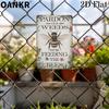 Vintage Garden Fence Decor Poster Metal Tin Sign Ideal Gift X Inch Bee Feeding Metal Signs for Farm Wall Decor Accessories