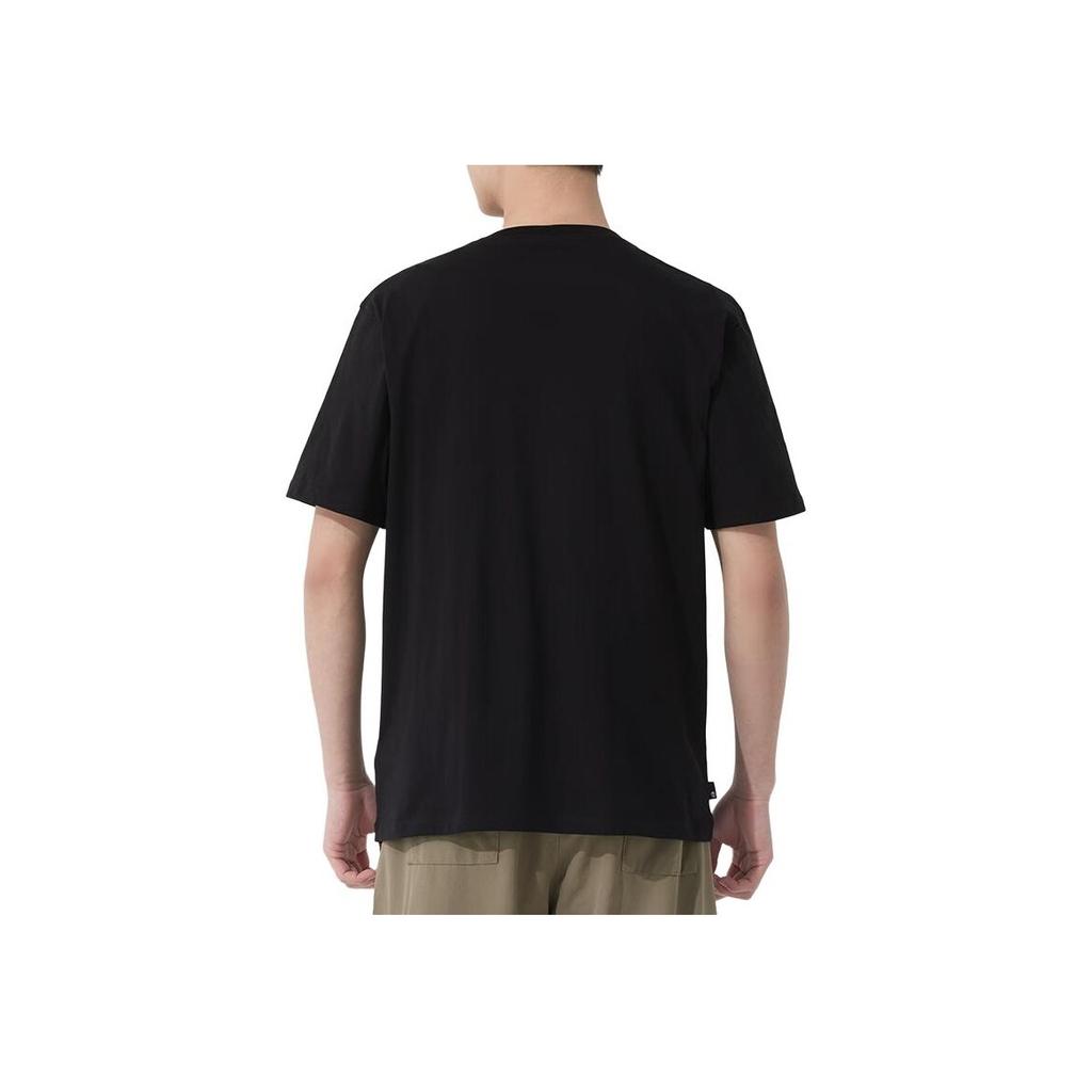 Timberland Outdoor Casual Breathable Short Sleeve T-Shirt Men Tops Black A6B4G001