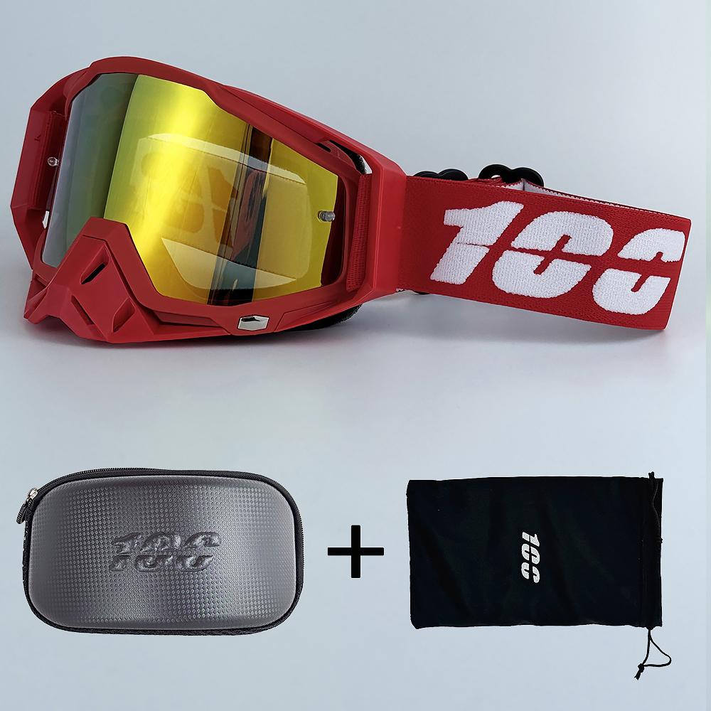 100 Motocross Goggles HD Lens Men Motorcycle Eyeglasses Riding Glasses Women Moto MX MTB Sunglasses Dirt Bike Accessories