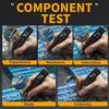 Mini Smart Tweezer LCR SMD Tester, Tests Resistance Capacitance Inductance Continuity Diode, Solves Small SMD Component Testing