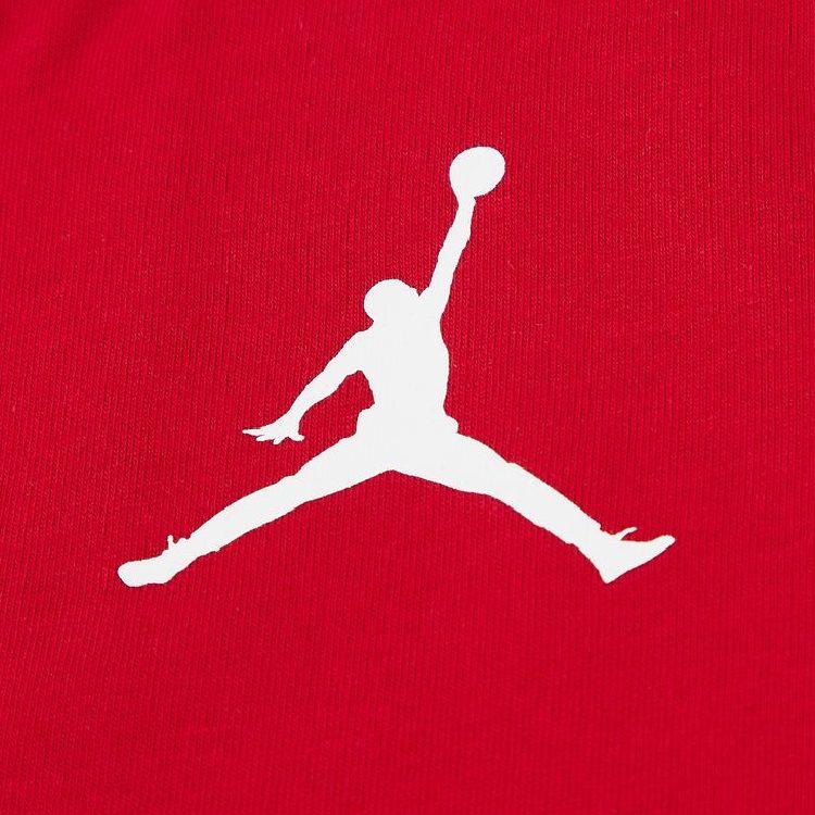 Jordan T Shirts Men's 697 Gym Red Crew Neck Moderate DX9894-697