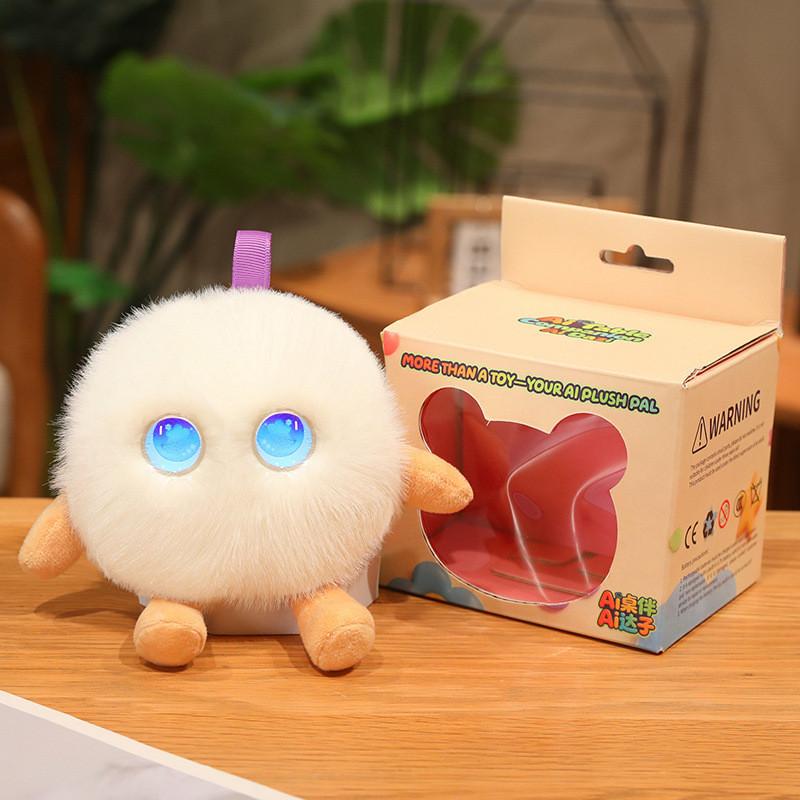 Husky Plush Toy With Emotional Companion Function For Kids And Teens
