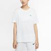 Nike Dri-FIT Basketball Graphic Print Crew Neck T-Shirt Women Tops White CV0951-100