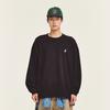 KANGOL Heavy Single Long Sleeve T-Shirt 3530 Black