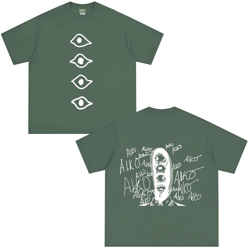 Manga Oyasumi Goodnight Punpun Aiko Tanaka T-shirts Summer Men Women Clothing Fashion Short Sleeves Oversized Tshirt Summer Tops12