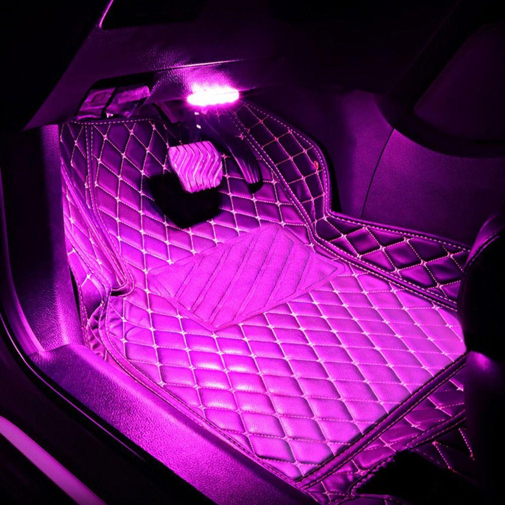 Magnetic Car Interior Atmosphere Lights Finger Touch Sensor USB Charging Auto Door Light Water Proof Mini Roof Ceiling Lamp