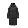 Sports Alliance Series Hooded Solid Color Warm Down Jacket Men Outerwear Carbon-Black L424M021-0018