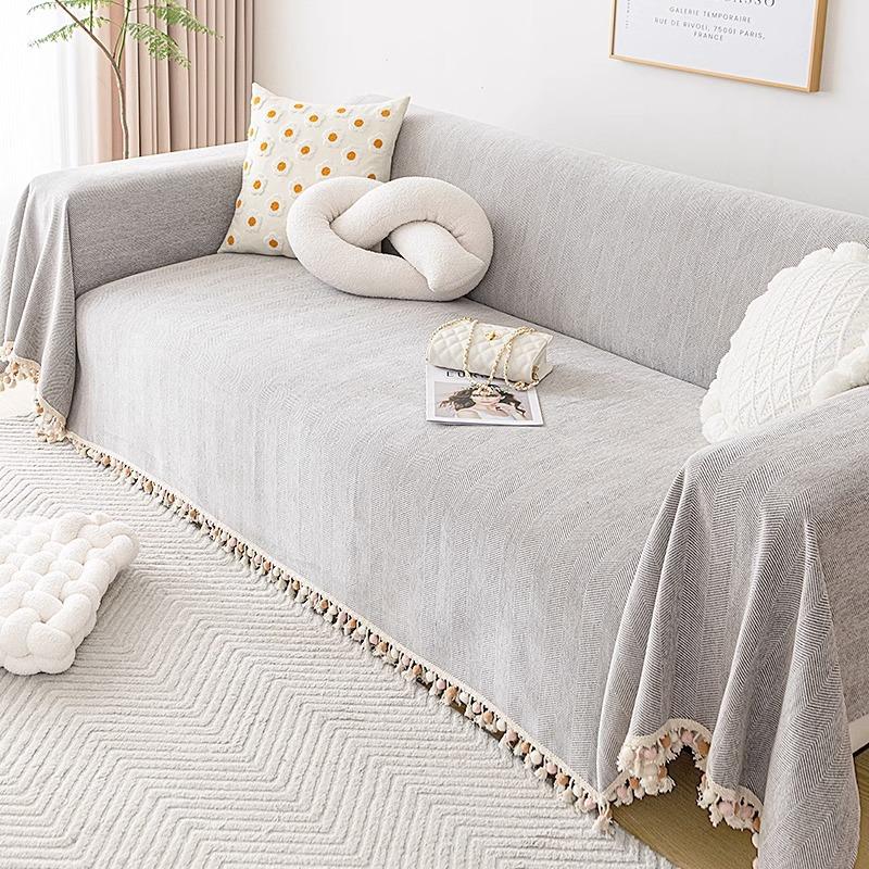 Husă de canapea cu model în spină de pește Prosop Pernă de canapea Four Seasons Universal Chenille Nou Prosop de canapea Husă de canapea universală Pânză