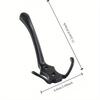 Modern 3 Hooks Coat Hook Wall Mounted Robe Clothes Rack Hat Wall Hanger Chrome Gold For Bedroom Clothes Entryway Furniture