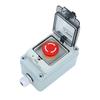 Waterproof Outdoor Control Box with Button Switch and Self Resetting Function Suitable for Start Stop Operations