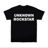 Unknown Rockstar Print American T-shirt Men Women Cotton Oversized Tshirt Summer Short Sleeve T Shirt Tops Trend Tee Clothes