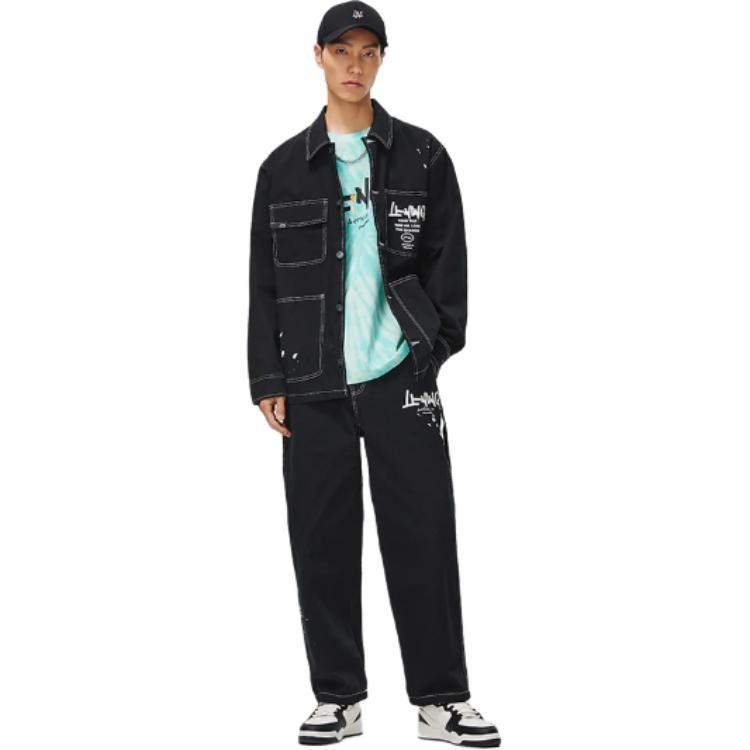 Li Ning Sports Fashion Collection Jacket Men's Black AFDT571-1