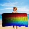 Computer Model Commodore 64 Microfiber Printed Beach Towel Mountain Climbing Yoga Beach Swimming Running Absorbent Soft Towel