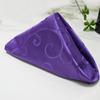 Modern Fancy Square Polyester Napkin Fabric Western-Style European Red Hotel Wedding Cup Cloth Placemat Cloth