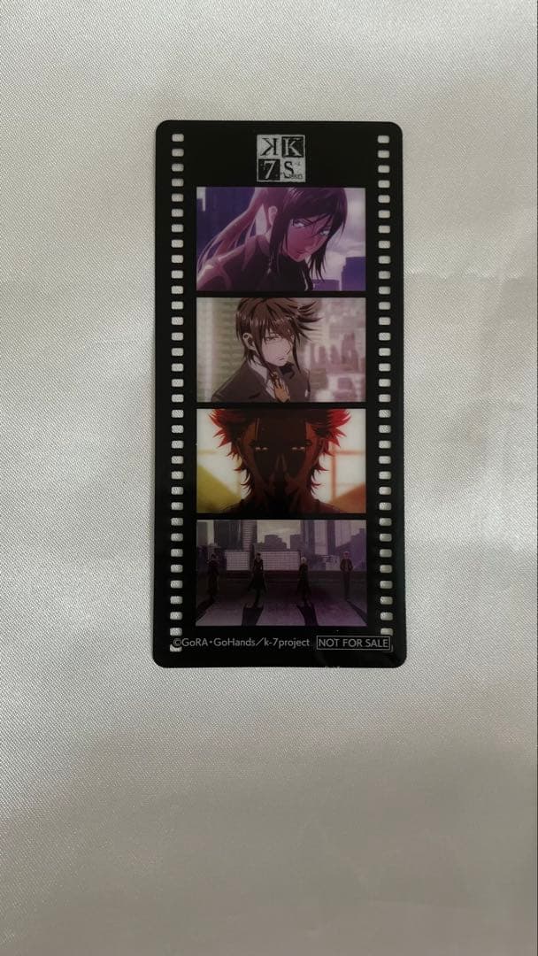 

[USED] Anime K Bonus Film-Style Clear Cards: Yatogami Kuroh, Munakata Reisi, Suoh Mikoto, Isana Yashiro, and others