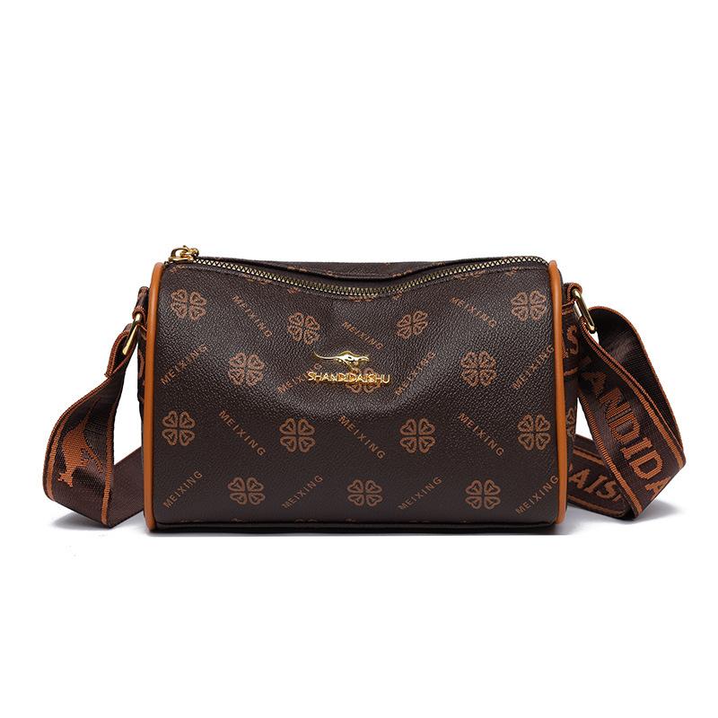 1PC Borsa a Spalla alla Moda Trendy da Donna Borsa a Spalla Grande Capacità Borsa Retrò da Donna Borsa Messenger da Pendolare Donna