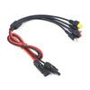 4in1 Solar Charging Cable for Solar Panels and Power Stations Compatible with 100W to 1000W Systems 120cm Length