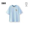 Semir Women's Embroidered Loose Fit Short Sleeve T-Shirt