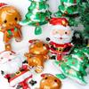 Christmas Aluminum Foil Balloons Santa Claus Gingerbread Xmas Tree Balloon New Year Xmas Birthday Party Decoration Kids Gift Toy